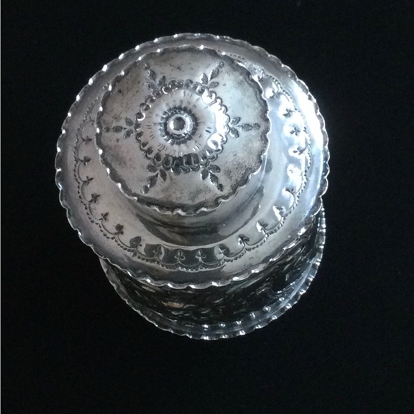 Deakin and Francis Antique Sterling Silver Tea Caddy 1903 - Picture 2 of 7